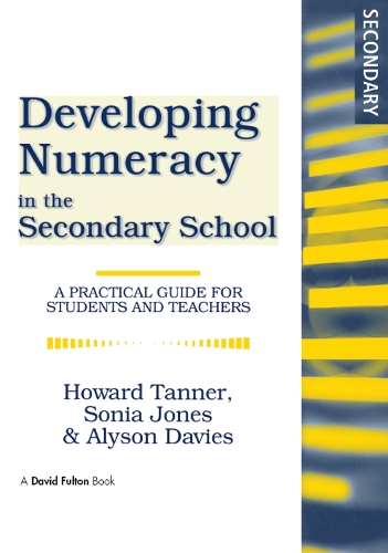 Паперова книга «Developing Numeracy in the Secondary School: A Practical Guide for Students and Teachers», авторів Елісон Девіс, Говард Таннер - фото №1