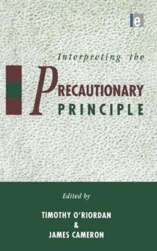 Паперова книга «Interpreting the Precautionary Principle», автор Тімоті О'Ріордан - фото №1