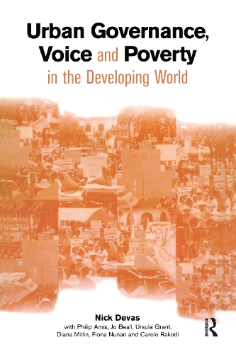 Бумажная книга «Urban Governance Voice and Poverty in the Developing World», автор Ник Девас - фото №1