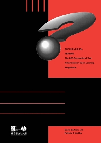 Бумажная книга «Psychological Testing: BPS Level A Open Learning Programme», авторов Дэвид Бартрам, Патриция Линдли - фото №1
