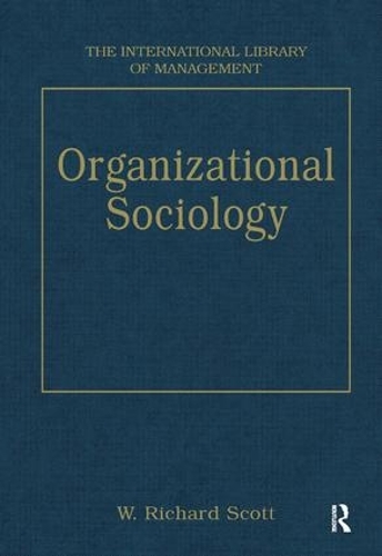 Паперова книга «Organizational Sociology» - фото №1