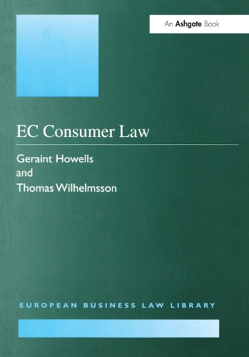 Бумажная книга «EC Consumer Law», авторов Джерейнт Г. Хоуэллс, Томас Вильгельмссон - фото №1