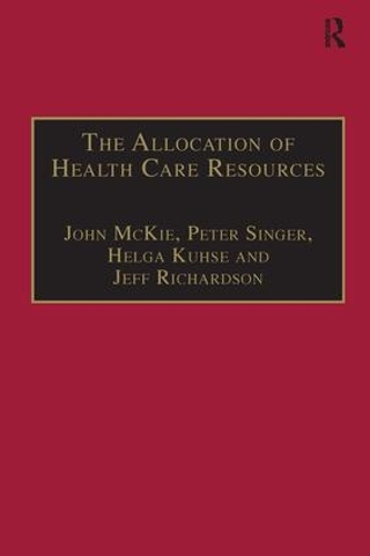 Бумажная книга «The Allocation of Health Care Resources: An Ethical Evaluation of the 'QALY' Approach», авторов Джефф Ричардсон, Джон Макки - фото №1