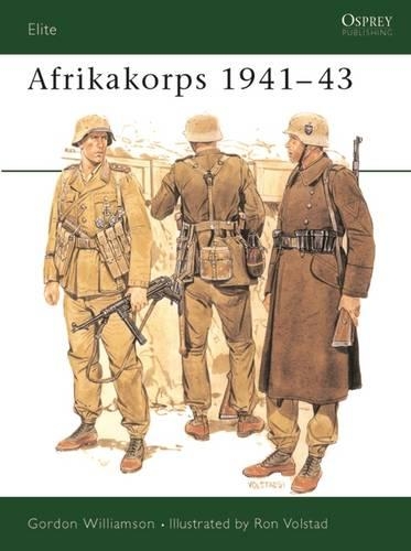 Бумажная книга «Afrikakorps 1941–43», автор Гордон Уильямсон - фото №1