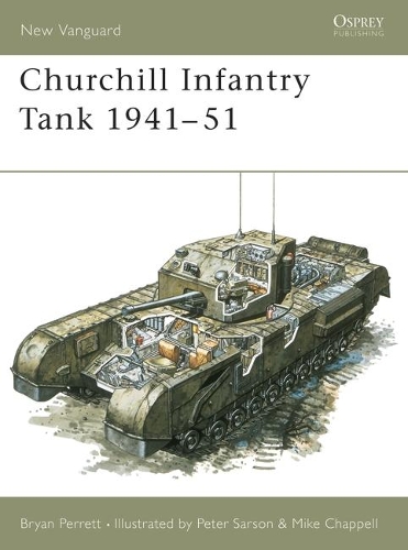 Бумажная книга «Churchill Infantry Tank 1941–51», автор Брайан Перре - фото №1