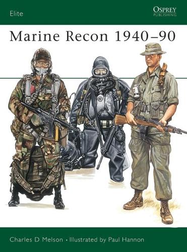 Бумажная книга «Marine Recon 1940–90», автор Чарльз Д. Мелсон - фото №1