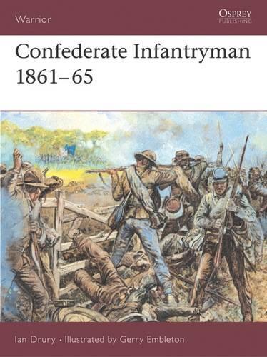 Бумажная книга «Confederate Infantryman 1861–65», автор Иэн Дрери - фото №1