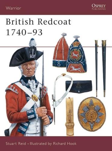 Бумажная книга «British Redcoat 1740–93», автор Стюарт Рид - фото №1