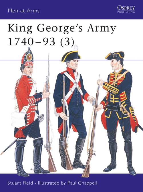 Бумажная книга «King George’s Army 1740 - 93 (3)», автор Стюарт Рид - фото №1