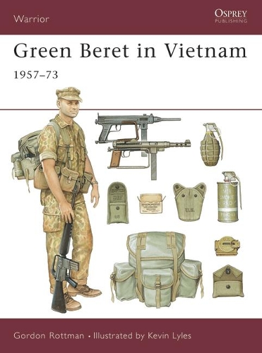 Бумажная книга «Green Beret in Vietnam: 1957–73», автор Гордон Л. Роттмэн - фото №1