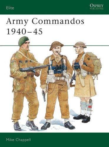 Бумажная книга «Army Commandos 1940–45», автор Майк Чаппелл - фото №1