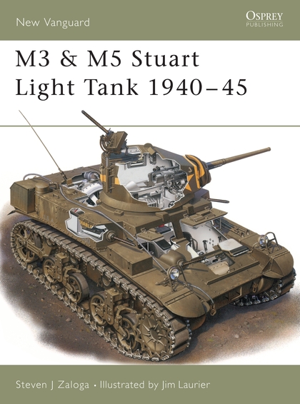 Паперова книга «M3 & M5 Stuart Light Tank 1940–45», автор Стівен Залоґа - фото №1