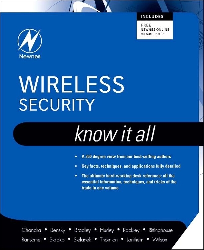 [object Object] «Wireless Security: Know It All», авторів Кріс Херлі, Кріс Лантем, Ден Бенскі, Франк Торнтон, Джордж Л. Стефанек, Джеймс Ф. Ренсом, Джон С. Вілсон, Прафул Чандра, Стів А. Реклі, Тімоті Стапко, Тоні Бредлі - фото №1