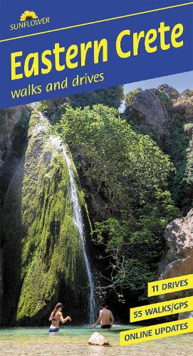 Paper book «Eastern Crete Sunflower Walking Guide: 55 long and short walks, 11 car tours», authors Elizabeth Karslake, Jonnie Godfrey - фото №1