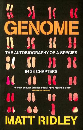 Бумажная книга «Genome: The Autobiography of a Species in 23 Chapters», автор Мэтт Ридли - фото №1