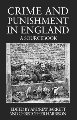 Бумажная книга «Crime and Punishment in England: A Sourcebook» - фото №1
