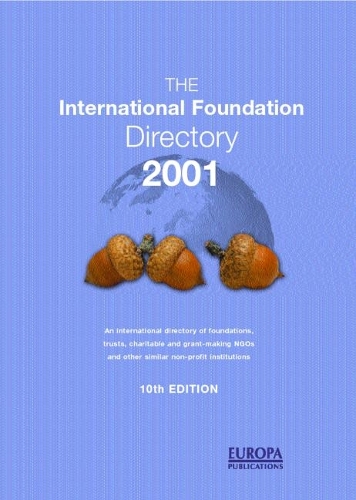 Паперова книга «Intl Foundation Dir 2001» - фото №1