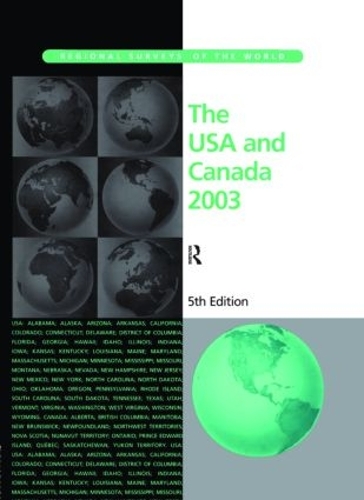 Паперова книга «The USA and Canada 2003», автор Europa Publications - фото №1