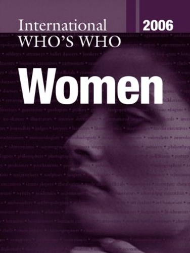 Бумажная книга «International Who's Who of Women 2006», автор Europa Publications - фото №1