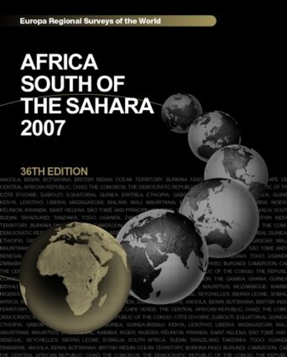 Паперова книга «Africa South of the Sahara 2007», автор Europa Publications - фото №1