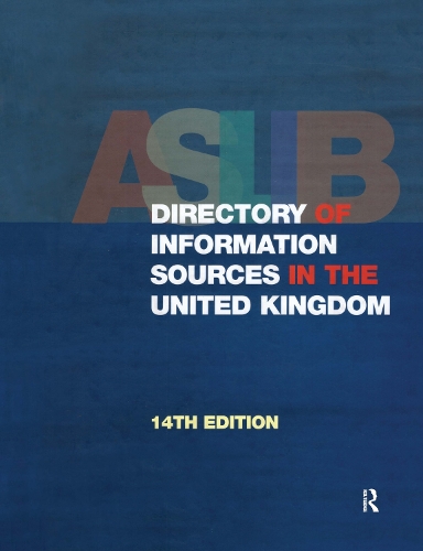 Бумажная книга «The Aslib Directory of Information Sources in the United Kingdom», автор Europa Publications - фото №1