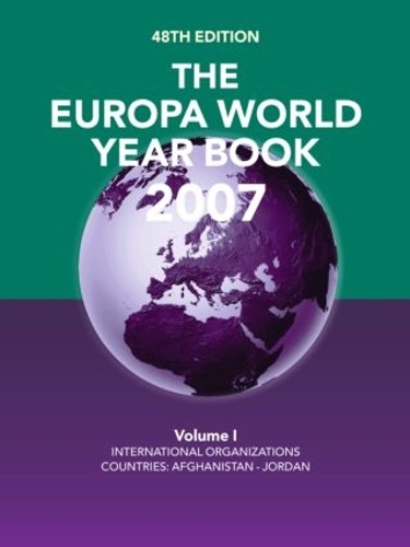 Паперова книга «The Europa World Year Book 2007» - фото №1