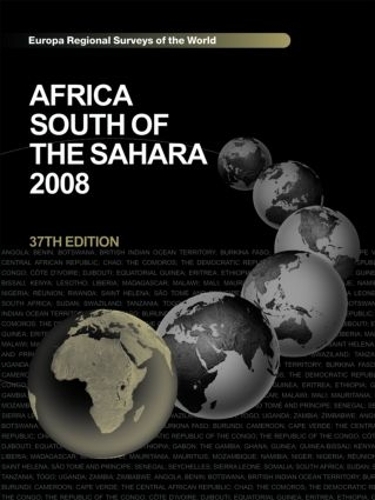 Бумажная книга «Africa South of the Sahara 2008», автор Europa Publications - фото №1