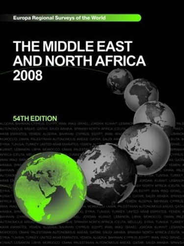 Бумажная книга «The Middle East and North Africa 2008», автор Europa Publications - фото №1