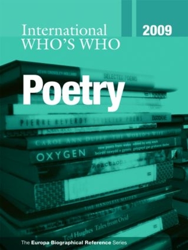 Паперова книга «International Who's Who in Poetry 2009», автор Europa Publications - фото №1