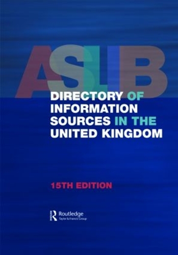 Бумажная книга «Aslib Directory of Information Sources in the United Kingdom», автор Europa Publications - фото №1