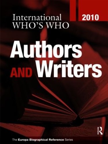 Бумажная книга «International Who's Who of Authors & Writers 2010» - фото №1