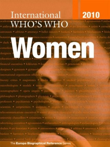 Паперова книга «International Who's Who of Women 2010» - фото №1