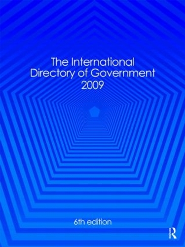Бумажная книга «International Directory of Government 2009» - фото №1