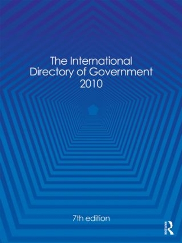 Бумажная книга «The International Directory of Government 2010» - фото №1