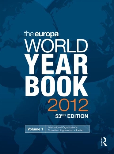 Бумажная книга «The Europa World Year Book 2012» - фото №1