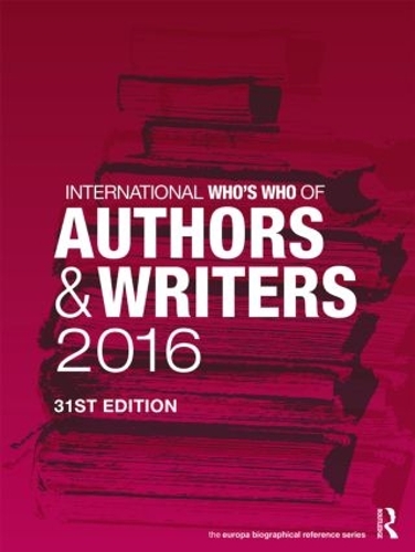 Бумажная книга «International Who's Who of Authors and Writers 2016» - фото №1