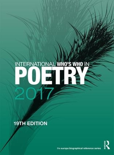 Бумажная книга «International Who's Who in Poetry 2017» - фото №1
