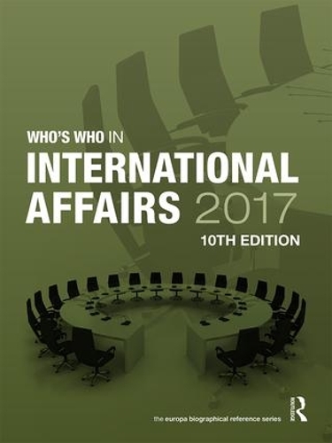 Паперова книга «Who's Who in International Affairs 2017» - фото №1