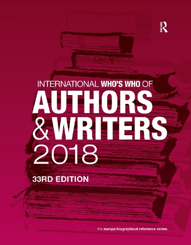 Бумажная книга «International Who's Who of Authors and Writers 2018» - фото №1
