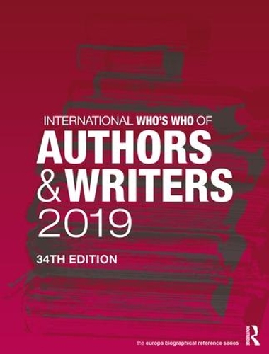 Бумажная книга «International Who's Who of Authors and Writers 2019» - фото №1