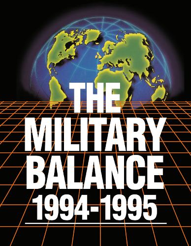Бумажная книга «The Military Balance 1994-1995» - фото №1