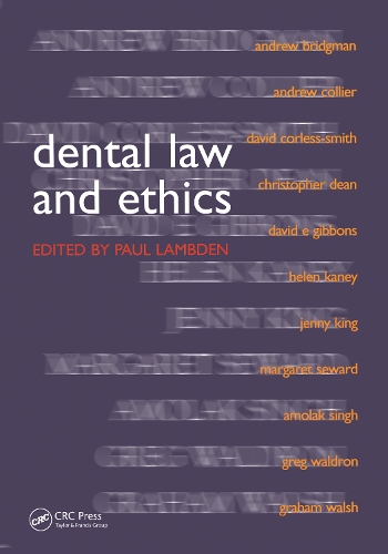 Бумажная книга «Dental Law and Ethics», автор Пол Ламбден - фото №1