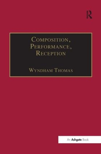 Бумажная книга «Composition, Performance, Reception: Studies in the Creative Process in Music» - фото №1