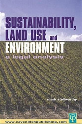 Паперова книга «Sustainability Land Use and the Environment: A Legal Analysis» - фото №1