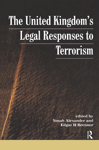 Бумажная книга «UK's Legal Responses to Terrorism» - фото №1