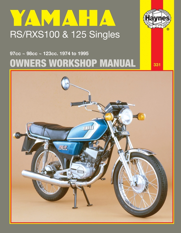 Бумажная книга «Yamaha RS/RXS100 & 125 Singles (74 - 95) Haynes Repair Manual», автор Haynes Publishing - фото №1