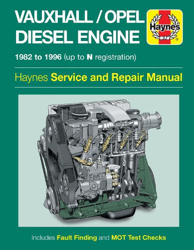 Бумажная книга «Vauxhall/Opel 1.5, 1.6 & 1.7 litre Diesel Engine (82 - 96) Haynes Repair Manual», автор Haynes Publishing - фото №1