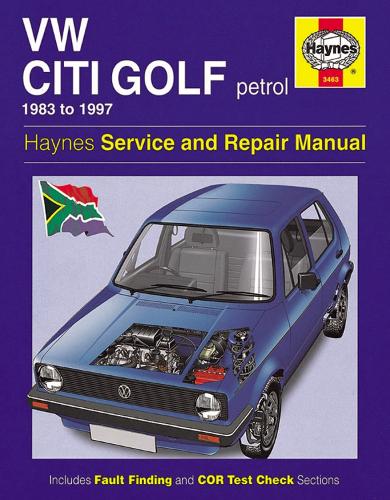 Паперова книга «VW Citi Golf - South Africa», автор Haynes Publishing - фото №1