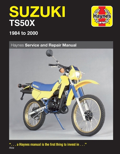 Паперова книга «Suzuki TS50X (84 - 00)», автор Haynes Publishing - фото №1