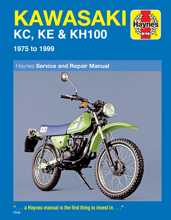 Бумажная книга «Kawasaki KC, KE & KH100 (75 - 99)», автор Haynes Publishing - фото №1